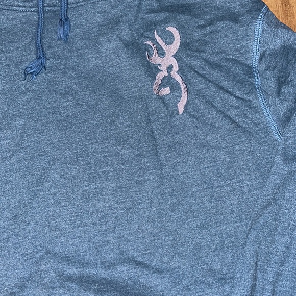 Browning Long Sleeve Hooded Sweatshirt for Men - Picture 2 of 3